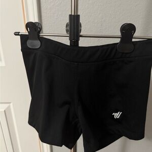 Women's Black Athletic Shorts